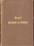 Hegel, Georg Wilhelm Friedrich - Vorlesungen über die Philosophie der Geschichte
