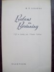 R.F. Lissens - "Balans en Bezinning" 25 jaar Vlaamse letteren