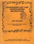 Arnolds, Eef - STANDAARDLIJST VAN NEDERLANDSE MACROFUNGI
