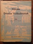 Diverse auteurs - Nieuwe Drentsche Volksalmanak 1959