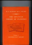 Kendall, M.G. and Stuart, A. - The advanced theory of statistics, three volumes, 1) Distributiion Theory, 2) Inference and relationship, 3) Design and Analysis and Time-series
