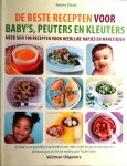 Elliott , Renée . [ isbn 9789048302796 ] - De Beste Recepten voor Baby's, Peuters en Kleuters . ( Meer dan 100 recepten voor heerlijke hapjes en maaltijden . ) 'Dit boek is een geweldige inspiratiebron voor iedere ouder die zijn of haar baby het allerbeste gunt als het om voeding gaat'  -