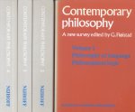Floistad, Guttorm - Contemporary Philosophy (A survey). Vier delen.