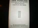Croo, M.H. du - Jan Fuselier Schetsen uit het Indische soldatenleven