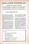 K.L. Poll (redactie) - Hollands Weekblad, vierde jaargang, nummer 172, 19 september 1962