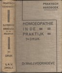 VOORHOEVE, Dr. Med. J. - Homoepathie in de praktijk - praktisch handboek
