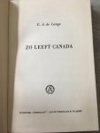 G.A. De Lange - Zo leeft canada