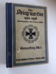 Manten  E. von - Der Krieg zur see 1914-1918 Der Kreuzerkrieg in den auslandischen gewassern erster band