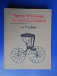 Berkebile, Don H. - Carriage Terminology: An Historical Dictionary