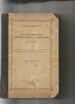 Hasselt, A.L. van - Tijdschrift van het Kon. Ned. Aardrijkskundig genootschap; Tweede serie deel XVII 1899