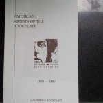 diverse auteurs - American Artists of the Bookplate 1970-1990