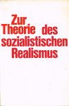 Bahner, W. ... [et al.] - Zur Theorie des sozialistischen Realismus