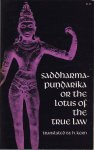 Kern H. - Saddharma-Pundarika or the lotus of the true Law