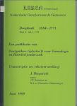 Dieperink, J., Baneman, J.B. en Hassloo-Oldemenger, H.A. te - Laren - Nederduitsch Gereformeerde Gemeente  - Doopboek 1684 - 1771 Deel A: 1684 - 1739