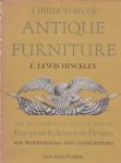 Hinckley,F.L. - A directory op antique furniture