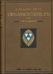 Berden, J.H.W. (bew.) - Ornamentstijlen door afbeeldingen met verklarende tekst voorgesteld in historische volgorde naar het handboek van Alexander Speltz. Met ongeveer 4500 Afbeeldingen.