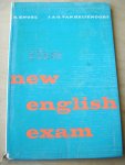 Engel, R   en drs. J.A.G. van Heijenoort - The new English exam  (oefeningen ter voorbereiding voor het Mulo-examen met centrale tekst)