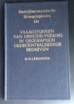 Kruisinga, Dr. H.J. - Vraagstukken van directie-voering in geografisch gedecentraliseerde bedrijven ( Bedrijfseconomische monographieen XXI )