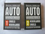 Wagenaar Hummelinck, H. - Autowoordenboek / 1 Engels-Nederlands / druk 1