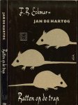 Eckmar, F.R. Pseudoniem  .. van Jan de Hartog .. Omslag ontwerp : Dick Bruna - Ratten op de trap