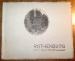 Koch, louis (fotografie) - Rothenburg ob der Tauber 12 original bilder in Kopfertiefdruck