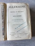 Karl Baedeker - Allemagne, Manuel du voyageur par Karl Baedeker, quatorzième édition, revue et mise A jour, avec 43 carrés et 112 plans, 1914