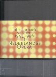JONKER, MENNO (ontwerp, redaktie en productie) - Fotojaarboek De Nederlandse Opera seizoen 1995-1996
