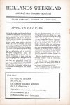 K.L. Poll (redactie) - Hollands Weekblad, vierde jaargang, nummer 155, 23 mei 1962