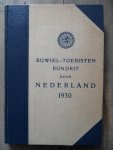 ANWB - Rijwiel-Toeristen rondrit door Nederland 1930 - compleet met  bewijs van deelneming, controlestrookjes, ritverloop & de ingeplakte afbeeldingen
