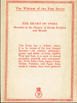 Barnett, L. D., M.A., Litt.D. - The Wisdom of the East Series. The Heart of India. Sketches in the history of Hindu religion and morals