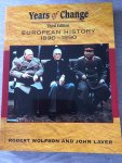 Wolfson, Robert, Laver, John - Years of Change European History / European History, 1800-1945