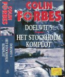 Forbes, Colin .. Omslag Hesseling Design - Doelwit 5 en Het Stockholm Komplot