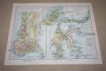 - Oude kaart van Celebes - circa 1905