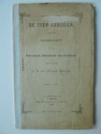 Bewerkt door, Borssum-Waalkes, G.H. van - De tien geboden, (naar een handschrift uit de Prov. bib. van Friesland)