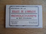 - - Remouchamps / Amblève; Ansichtkaartenleporello, ca 1935