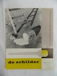 Diverse - Zeer zeldzaam - 9 x tijdschrift De Schilder [1961-1963] (4 foto's)