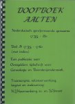 Hoornenborg, H.J. en Stroet, S. - Doopboek Aalten - Nederduitsch Gereformeerde Gemeente 1735 - 1811 Deel A: 1735 - 1761 (met index)