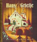 Efteling (tekst) en Job van Geleder (illustraties) - Hans & Grietje, Een Efteling Goudenboekje, kleine hardcover, gave staat