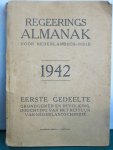 ? - Regeerings Almanak voor Nederlandsch - Indië 1942