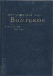 Onder redactie van Garrelt Verhoeven en Piet Verkruijsse - Het Journaal Van Bontekoe Bibliogrfie 1646-1996
