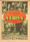 Diverse auteurs - Aloha 1970 nr. 25, 3 tot 17 april, Dutch underground magazine met o.a. JOHN MAYALL (3/4 p.), strip THEO VAN DEN BOOGAARD (1 p.), goede staat