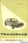 OLVING, P.H. - VRAAGBAAK VOLKSWAGEN / VW GOLF - dieselmodellen 1977-1980