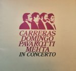  - Carreras Fomingo, Pavarotti, Metha in Concerto   (Italiaans, Frans, Engels en Duitse tekst)
