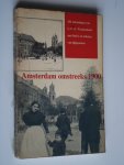 Vries, Han de,  samenstelling - Amsterdam omstreeks 1900, 231 tekeningen van L.W.R.Wenckebach met foto's en teksten van tijdgenoten