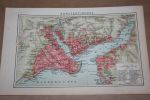  - Oude kaart/ plattegrond - Constantinopel  - circa 1905