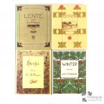 JAC. P. THIJSSE - 4 boeken ; Lente, Zomer, Herfst en Winter compleet met de plaatjes