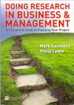 Saunders, Mark (ds1293) - Doing Research in Business and / An essential guide to planning your project