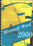 Knetsch Dick  en J.Marc. van Buurt  omslagontwerp Rob Linstra - Microsoft Word 2000 - Werkboek