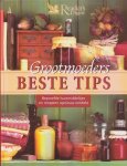 Blommaert, Susanne (red.) - Grootmoeders beste tips. Beproefde huismiddeltjes en recepten opnieuw ontdekt