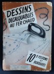 redactie - DESSINS Decalquables au fer chaud no 10  Festons et Bordures